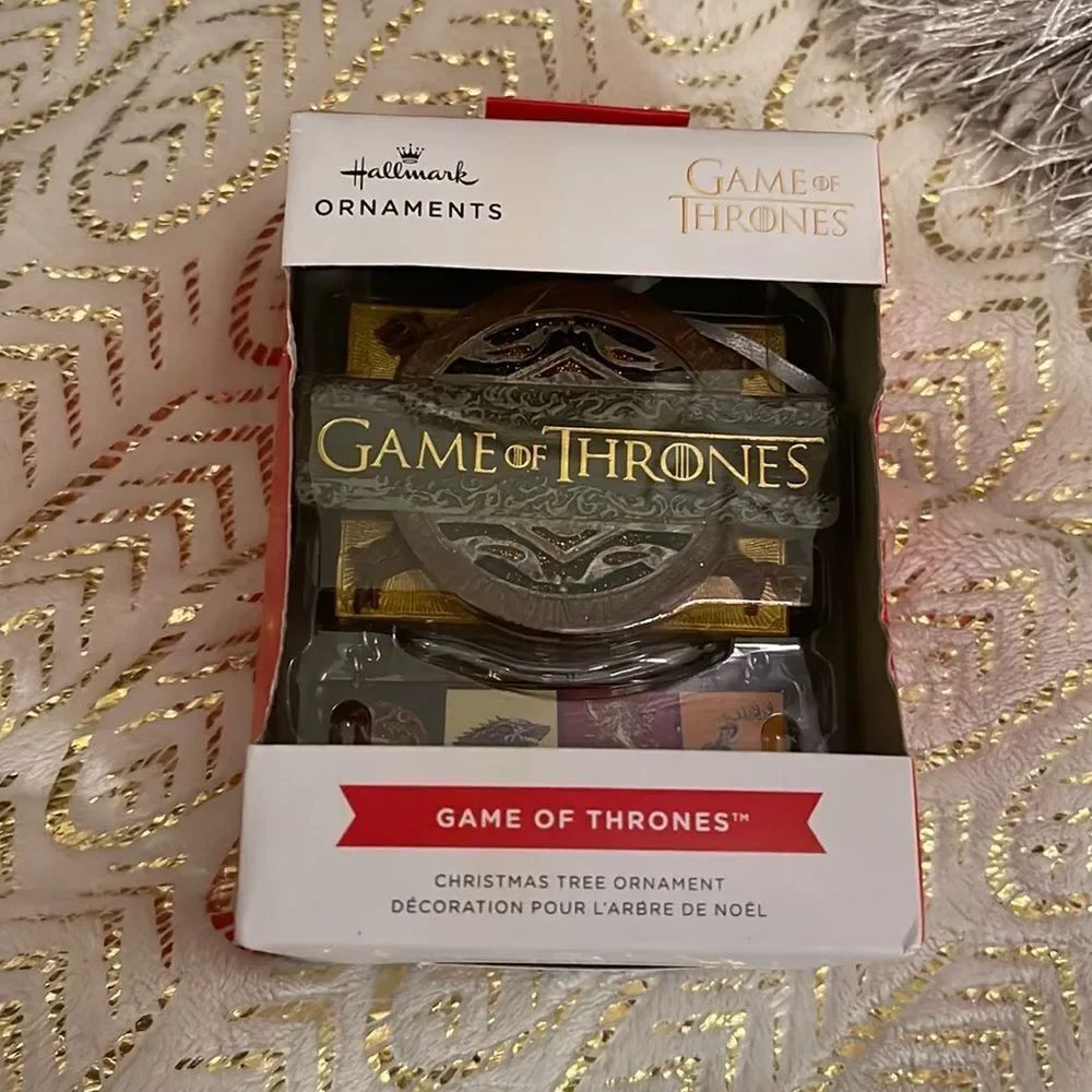 GOT game of thrones logo/arms/shield symbol hallmark ornament 2022